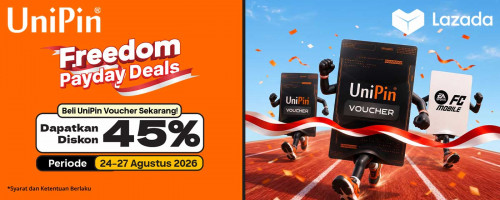 Lazada Freedom Payday Deals : Rayakan Payday dengan Diskon Hingga 45%!